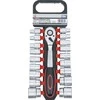 Bgs Technic Galvučių rinkinys su terkšle | 12,5 mm (1/2") | 8-32 mm | 19 vnt. (B15110)