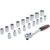 BGS Mova rinkinys - 1/2" jungtis - 19 vnt.