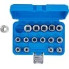 BGS Galvu rinkinys 12-briaunų - 1/2" jungtis - 8 - 24 mm - 16 vnt.