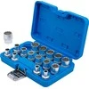 BGS Galvu rinkinys 12-briaunų - 1/2" jungtis - 8 - 24 mm - 16 vnt.