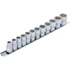Bgs Technic Galvučių rinkinys 12 kampų | 10 mm (3/8") | 8 - 19 mm | 12 vnt. (9105)