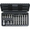 Grąžtas Bgs Technic Antgalių rinkinys Hex šešiakampiai | trumpas / ilgas | 10 mm (3/8") storio | 15 vnt. (5070)