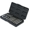 Grąžtas Bgs Technic Antgalių rinkinys Hex šešiakampiai | trumpas / ilgas | 10 mm (3/8") storio | 15 vnt. (5070)