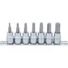 Bgs Technic Įpresuotų antgalių rinkinys | 10 mm (3/8") | hex šešiakampis 3 - 10 mm | 7 vnt. (5107)