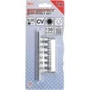 Bgs Technic Įpresuotų antgalių rinkinys | 6.3 mm (1/4") | hex šešiakampis 4-12 mm | 7 vnt. (2161)