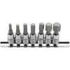 Bgs Technic Įpresuotų antgalių rinkinys | 6.3 mm (1/4") | hex šešiakampis 4-12 mm | 7 vnt. (2161)
