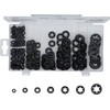 Bgs Technic Prispaudžiamų poveržlių / fiksuojamų poveržlių asortimentas | M3 - M12 | 340 vnt. (74414)