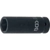 Bgs Technic Galvutė smūginė šešiakampė ilga | 12,5 mm (1/2") | 19 mm (7219)
