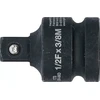 Grąžtas Bgs Technic Smūginis adapteris | 12,5 mm (1/2") vidinis kvadratas - 10 mm (3/8") išorinis kvadratas (173)