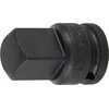 Grąžtas BGS Smūginio galvutės adapteris – 1/2" vidinė jungtis – 3/4" išorinė jungtis