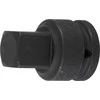Grąžtas Bgs Technic Smūginis adapteris | vidinis kvadratas 20 mm (3/4") - išorinis kvadratas 25 mm (1") (195)