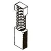 Birstīte Haushalt, 5 mm x 10 mm x 18 mm, 2 gab.