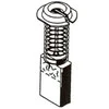 Haushalt Angliniai šepetėliai 30-00-303-A, 5 x 11 x 19 mm, 2 vnt