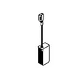 Haushalt Angliniai šepetėliai 30-06-058-H, 5 x 8 x 15,6 mm, 2 vnt