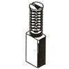 Haushalt Angliniai šepetėliai 30-06-004-H, 5 x 8 x 17 mm, 2 vnt
