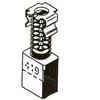 Haushalt Angliniai šepetėliai 30-00-419-H, 6 x 9 x 13,5 mm, 2 vnt