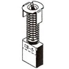 Haushalt Anglinis šepetėlis 30-00-005-H, 6,5 x 13,5 x 18 mm, 2 vnt