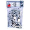 Black Blum LANKST IŠOR CLIP SOFT CLOSE D35 110 2VNT