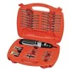 Black &amp; Decker Juodas &amp; Decker 50 vnt. antgalių rinkinys + KC9006 atsuktuvas su baterijomis
