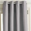 Blackout aizkari Atmosphera ISA THERMO 172412D, krēmkrāsa/pelēka, 140 cm x 260 cm