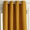 Užtemdanti užuolaida Atmosphera ISA THERMO 172412R, garstyčių sp., 140 cm x 260 cm