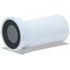 Ani_Plast Tiesi unitazo jungtis , 110 mm, su 15 mm nuokrypiu