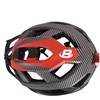 Dviratininkų šalmas Bottari 94001RB, juodas/raudonas, S/M