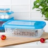 Branq Rectangular food container mėlynas box 15,7x22,5 cm 1,5 L
