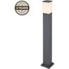 Domoletti Laisvai pastatomas lauko šviestuvas C1CA8 Corte, 15W, E27, IP44, antracito spalvos, 12,4 cm x 80 cm