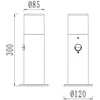 Domoletti POLE LIGHT ORTE E27 IP44 14216-H-PIR BL