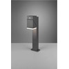 Laisvai pastatomas lauko šviestuvas „Trio Avon“, 7W, LED, IP54, antracito sp., 12 cm x 50 cm