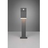 Laisvai pastatomas lauko šviestuvas „Trio Avon“, 7W, LED, IP54, antracito sp., 12 cm x 50 cm