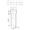Lauko kanalizacijos vamzdis Magnaplast, Ø 110 mm, SN4, 3 m