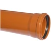 Lauko kanalizacijos vamzdis Wavin, Ø 110 mm, SN4, 1 m