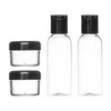 Celojuma pudelites Mineas plastm. 2x50ml 2x30ml 270824