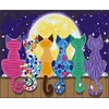 Centrum Rinkinys tapybai ant drobės pagal skaičius CATS, 400x500mm