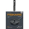 Cepšanas panna ar vāku Fiskars Hard face 1075530, 28 cm, alumīnijs