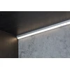 Cezar Kampinis profilis ALU LED juostai 14x16.5mm Sidabrinis 1m