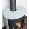 Stove ABX TARTU 5 juodas+soapstone finish. 5 kW