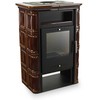 Fireplace stove NORDFLAM VERA BROWN. 6kw