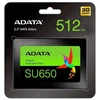 Kietasis diskas ,SSD, Adata Ultimate SU650. 2.5". 512 GB