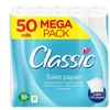 CLASSIC Tualetes papīrs Velvet, 3 sl, 50 gab.