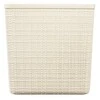 Daiktadėžė CURVER JUTE, 17 l, kreminė, 28×28×27 cm