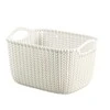 Daiktų krepšelis Curver 226391, 8 l, baltas, 30 x 22 x 17 cm
