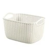Daiktų krepšelis Curver 226391, 8 l, baltas, 30 x 22 x 17 cm