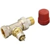 Danfoss Beccc vožtuvas, tiesus/termostatinis, šildymo sistemoms, 1/2 colio – išorinis sriegis, 1/2 colio – vidinis sriegis