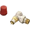 Danfoss vožtuvas, kampinis/termostatinis, šildymo sistemoms, 1/2 colio – išorinis sriegis, 1/2 colio – vidinis sriegis