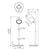 Stalinė lempa Standart Žibintuvėlis BL-1005, LED, 6W