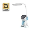 Standart TABLE LED LAMP ROBO BL1618 Baltas