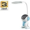 Standart TABLE LED LAMP ROBO BL1618 Baltas